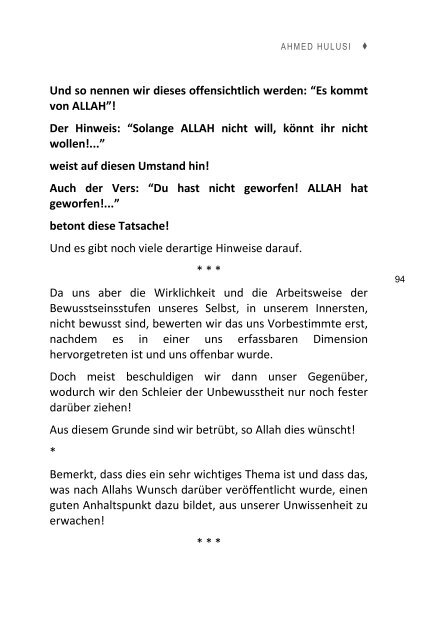 von deinem weg zu allah - ahmed hulusi web sitesi - download