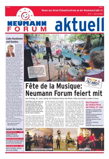 Centerzeitung (PDF) - Neumann Forum