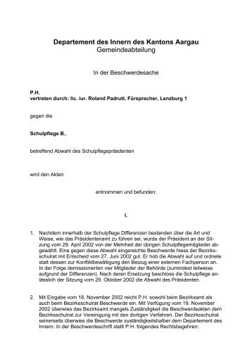 Urteil vom 24. April 2003 - publiziert - roland-padrutt.ch