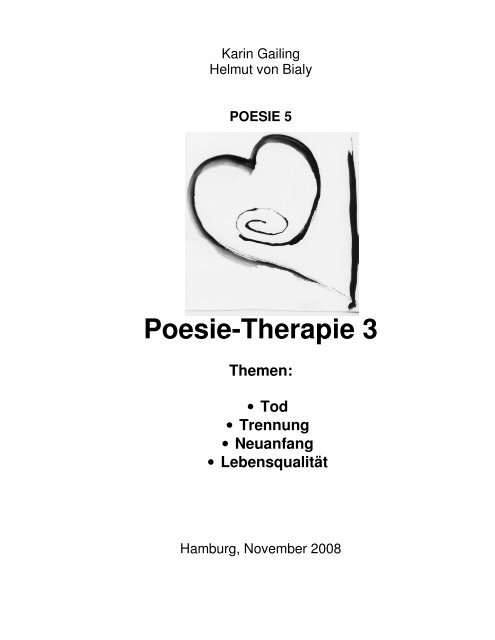 Poesie-Therapie 3 - 3p-dialoge.de