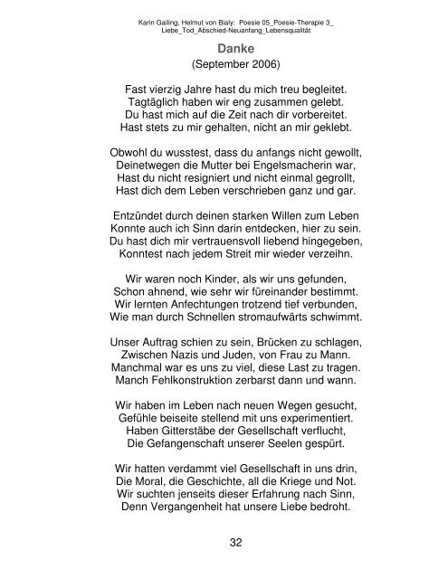 Poesie-Therapie 3 - 3p-dialoge.de