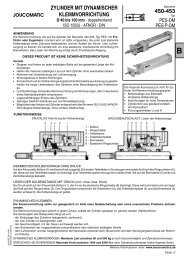 zylinder mit dynamischer klemmvorrichtung 450-453 - ASCO Numatics