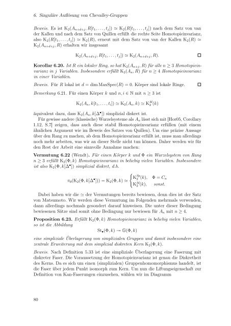 Matsumotos Satz und A¹-Homotopietheorie - Konrad Voelkel