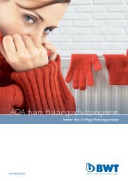 BWT AQA therm - Broschüre