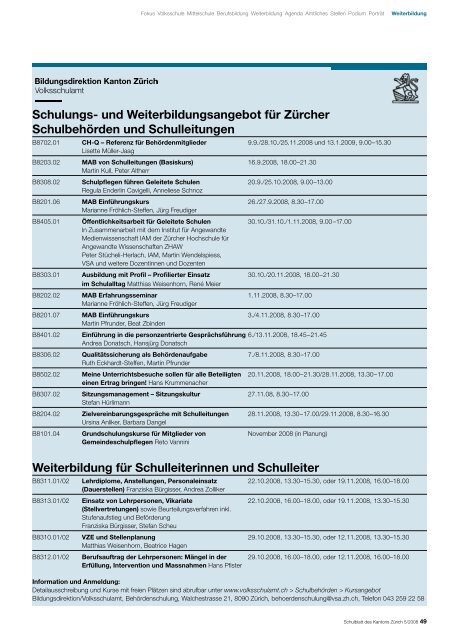 Zürcher Mittelschulen feiern - Bildungsdirektion - Kanton Zürich