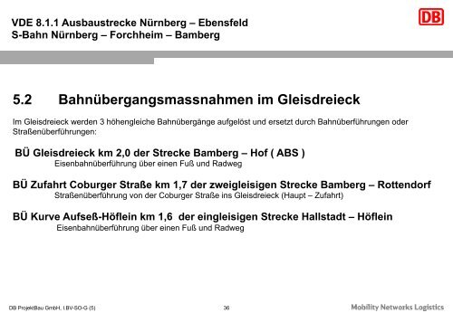 VDE 8.1.1 Ausbaustrecke Nürnberg