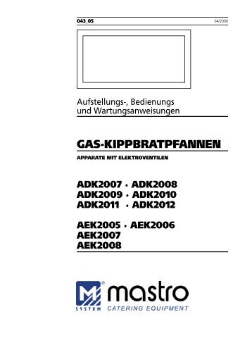 GAS-KIPPBRATPFANNEN