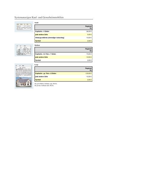 Tagesspiegel Anzeigenpreise 2012