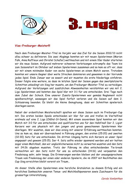 Ausgabe Nr. 43 - TSV Rechthalten