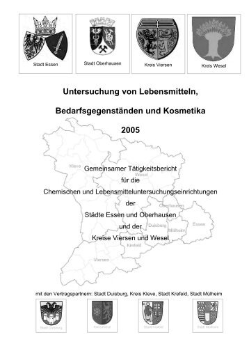 Untersuchung von Lebensmitteln ... - Holst Porzellan