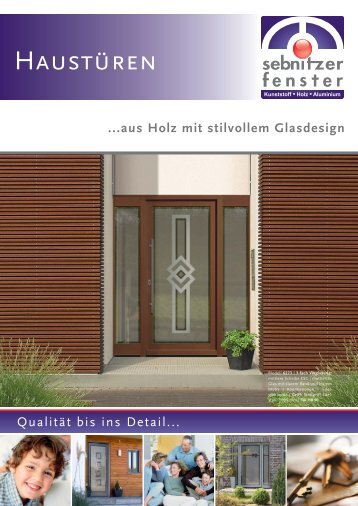 Haustüren - Sebnitzer Fensterbau