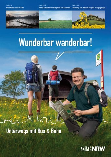 Wunderbar wanderbar! - Busse & Bahnen NRW