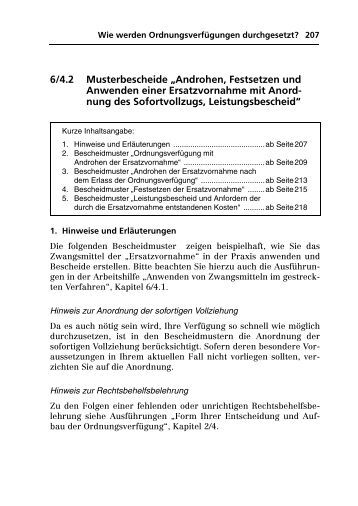 Festsetzung einer Ersatzvornahme bei Bestattung