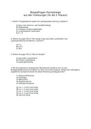 Beispielfragen 3 - FSRmed