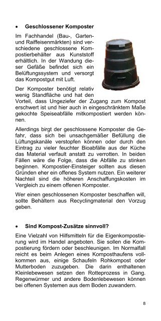 Flyer Kompostierung - Abfallwirtschaftsbetrieb des Landkreises Rastatt