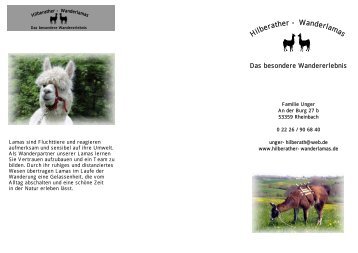 Unser aktueller Flyer als PDF zum herunterladen - Hilberather ...