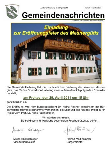 (1,99 MB) - .PDF - Hallwang - Salzburg.at