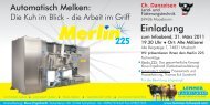 Einladung Danzeisen Merlin225 2011 - Lemmer - Fullwood GmbH