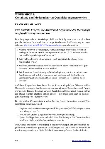 Workshop1 pdf-file - bwp@ Berufs- und Wirtschaftspädagogik - online