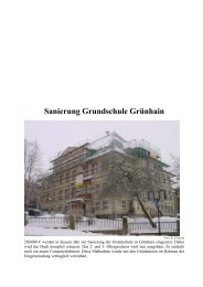 Sanierung Grundschule Grünhain - Beierfeld