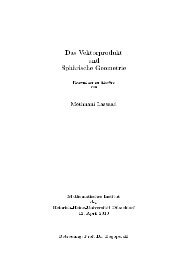 Methnani Lassaad - Mathematik - Heinrich-Heine-Universität ...