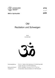 OM - Rezitation und Schweigen