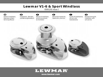 Lewmar V1-6 & Sport Windlass