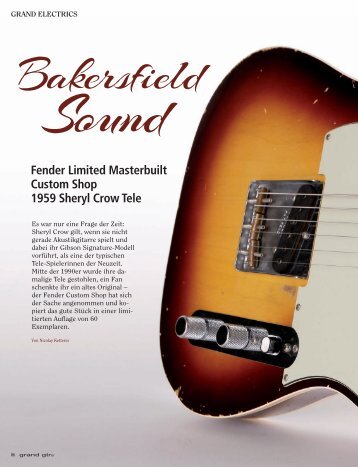 Fender Telecaster Custom Shop - MUSIC STORE professional