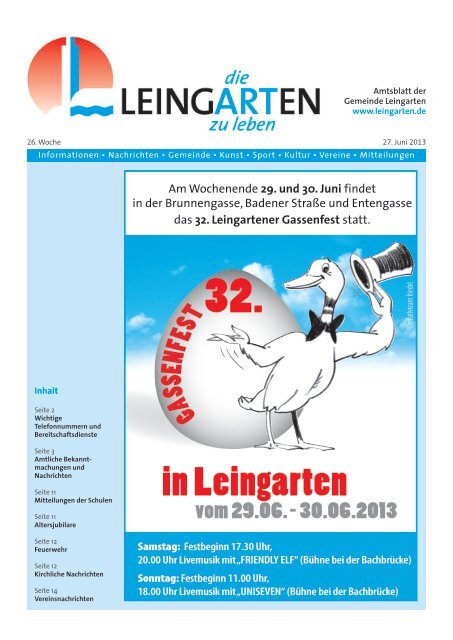 KW 26 - Gemeinde Leingarten