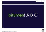 Was ist Bitumen? - ARBIT