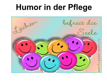 Humor in der Pflege