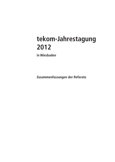 tekom-Jahrestagung 2012 - ActiveDoc