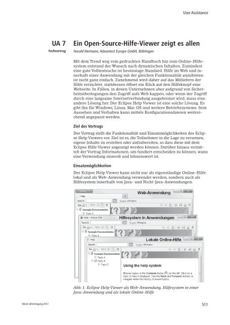 tekom-Jahrestagung 2012 - ActiveDoc