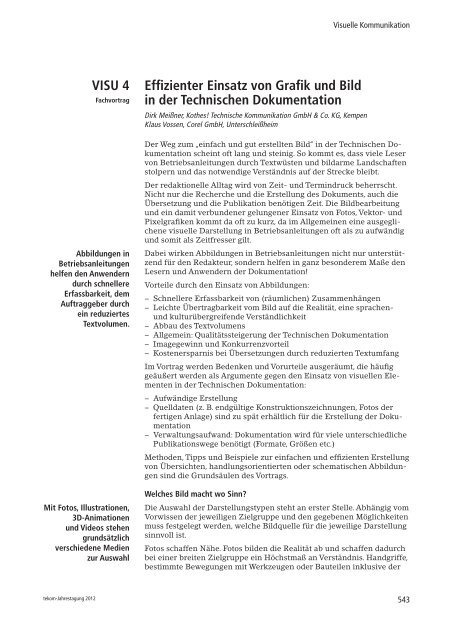 tekom-Jahrestagung 2012 - ActiveDoc