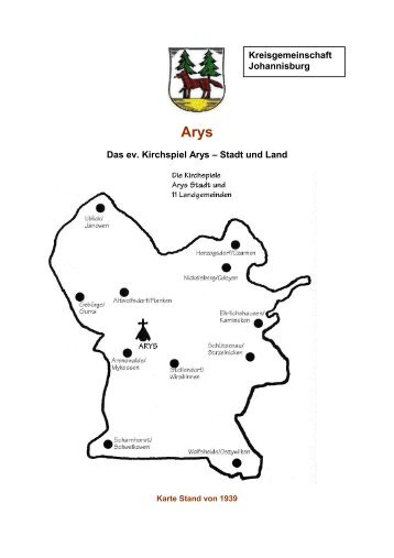 Kirchspiel Arys - Kreisgemeinschaft Johannisburg