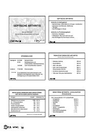 SEPTISCHE ARTHRITIS handout