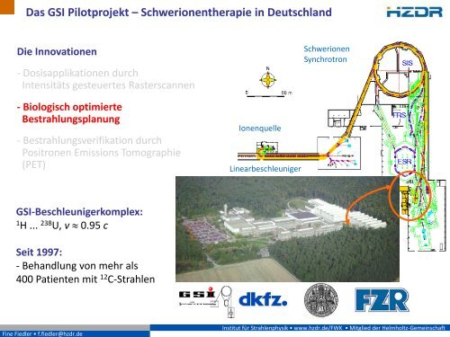 Erfolgreich gegen Krebs - Präzisionsbestrahlungen mit Ionen