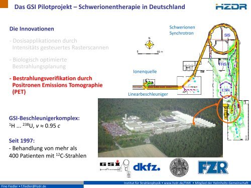 Erfolgreich gegen Krebs - Präzisionsbestrahlungen mit Ionen