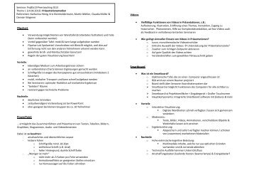 Handout Präsentationsmedien 2013