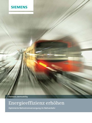 "Energieeffizienz erhöhen" (654 KB) - Siemens