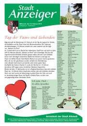 Tag der Paare und Liebenden - Stadt Allstedt