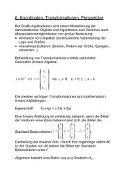 6. Koordinaten, Transformationen, Perspektive