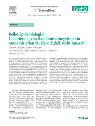 Reihe Epidemiologi 6 - Deutsches Netzwerk Evidenzbasierte ...