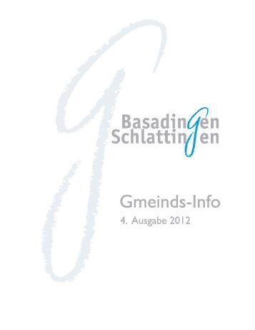 4.2012_Gmeindsinfo_mit_Beilagen - Gemeinde Basadingen ...