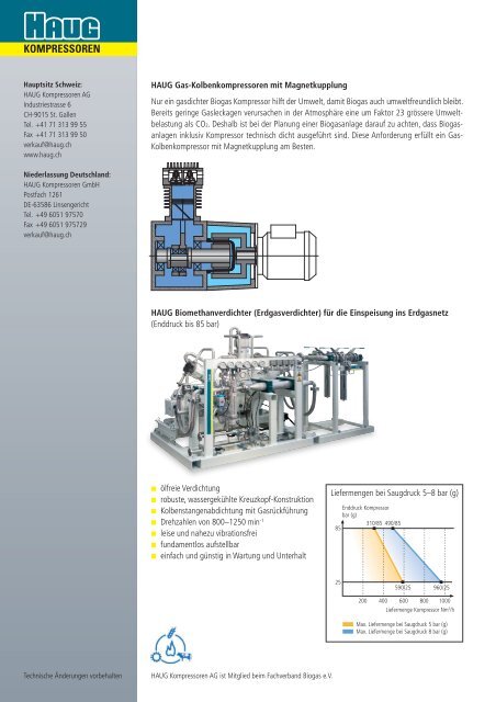Biogas Prospekt.pdf - Haug Kompressoren AG