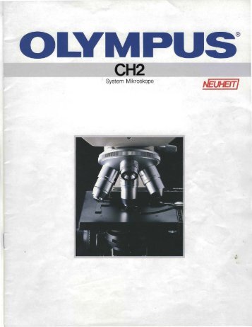 Olympus CH2 System Mikroskope