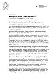 Vorlage für neutrale Dokumente - Kanton Zürich