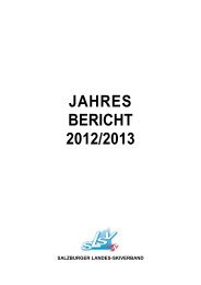 SLSV-Jahresbericht 2012/2013 - Salzburger Landesskiverband
