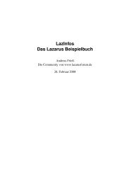 LazInfos Das Lazarus Beispielbuch - Polytechnic of Namibia - Mirrors