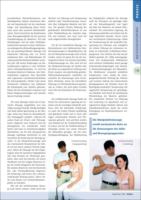 Reflexe Ausgabe September 2007 - vdms